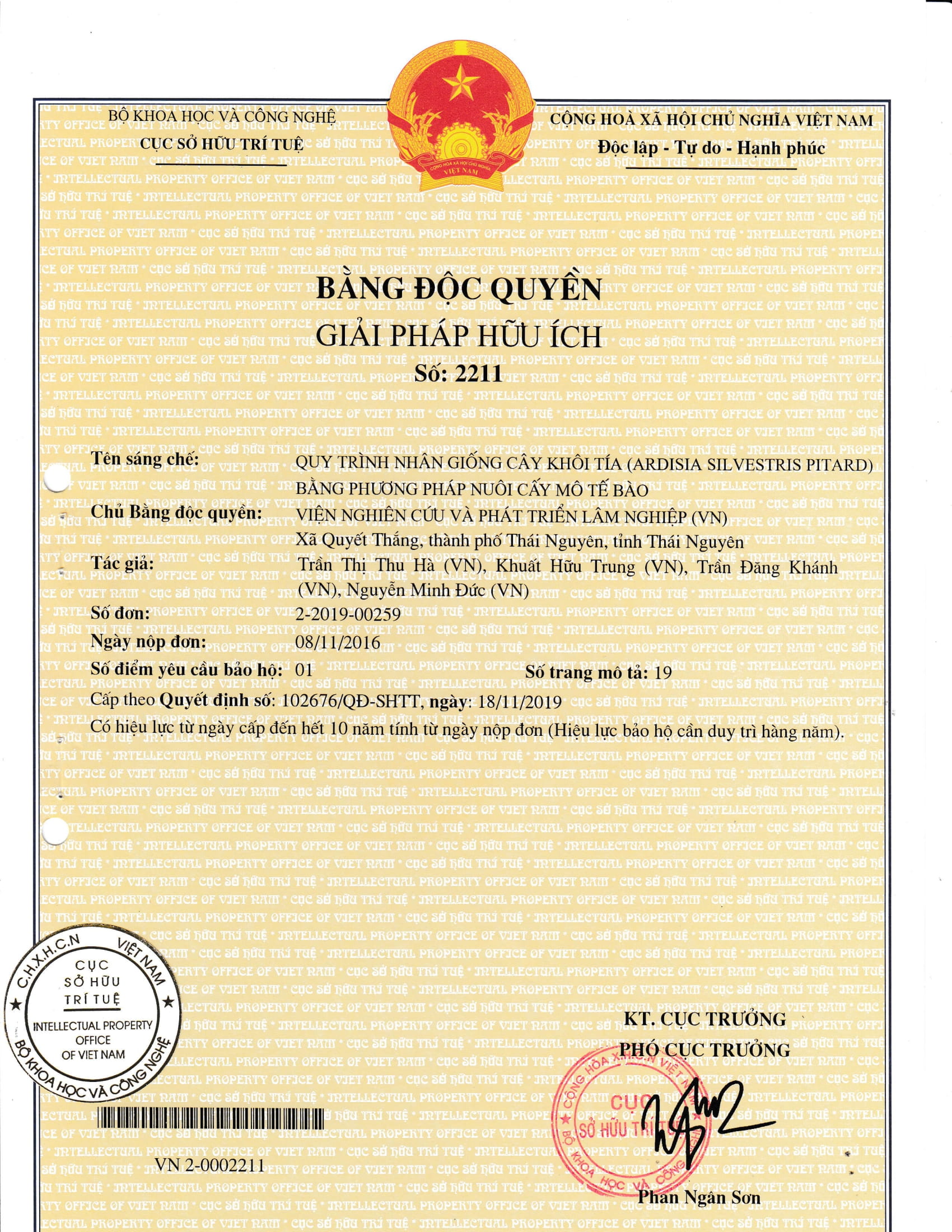 Quy trình nhân giống cây Khôi tía bằng phương pháp nuôi cấy mô tế bào